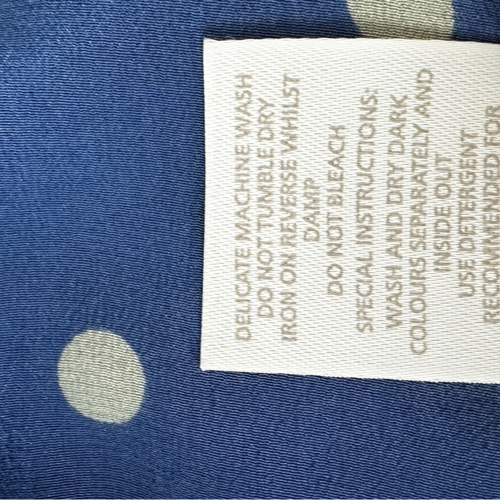 Boden Blue Ruffled Blouse - Picture 6 of 6